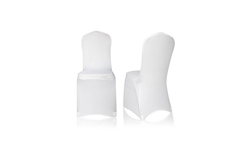 Chair with white cover