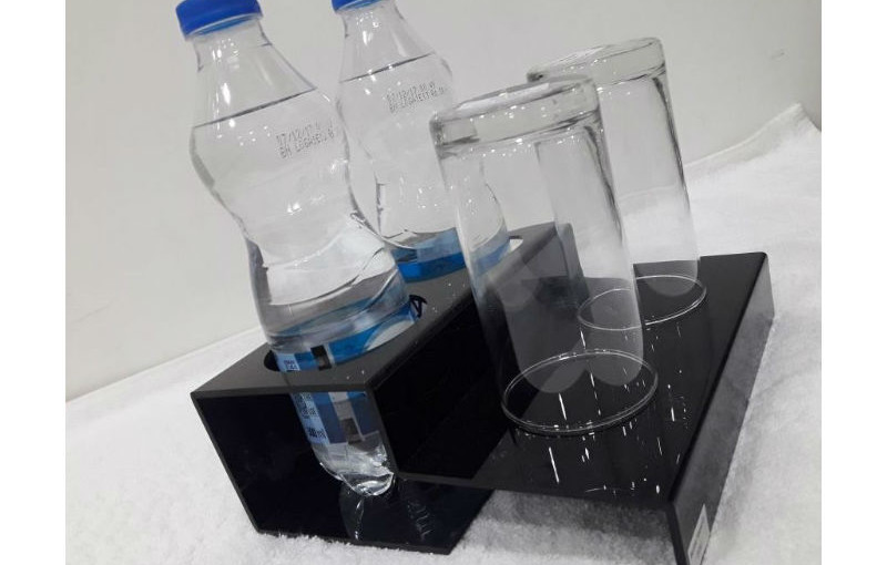 Complimentary Water Bottle Stand Single