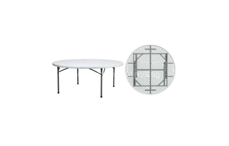 Folding Table Round